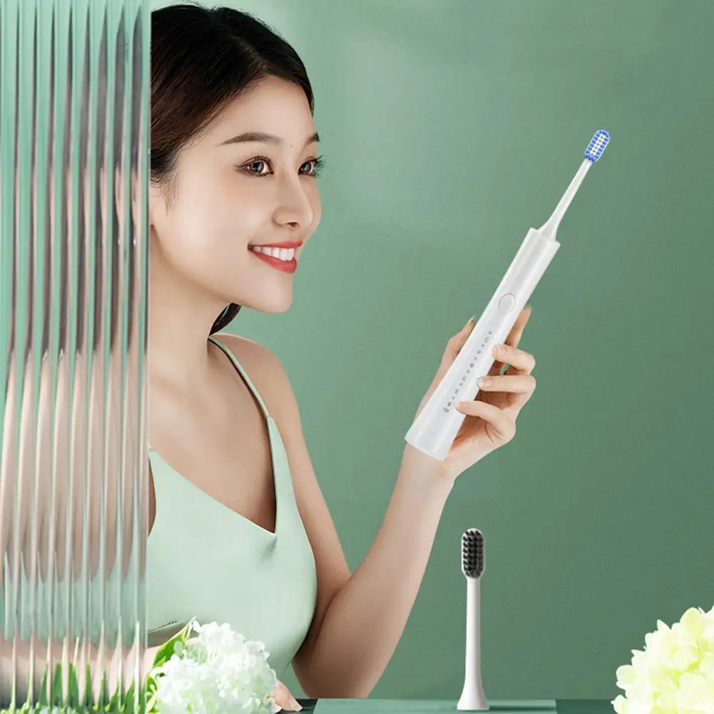 

Soft Bristles Electric Toothbrush Ntelligent Tooth Household Ultrasonic Unisex Electric Toothbrush Electric Cleaning Toothb L7b9