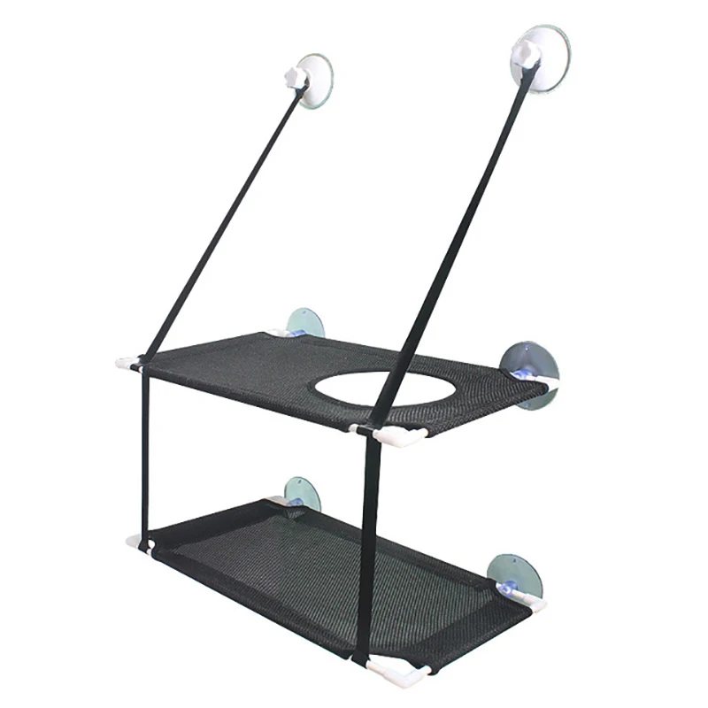 Кошка кровать кошка гамак присоска питомца помет летом дышащий Съемный и