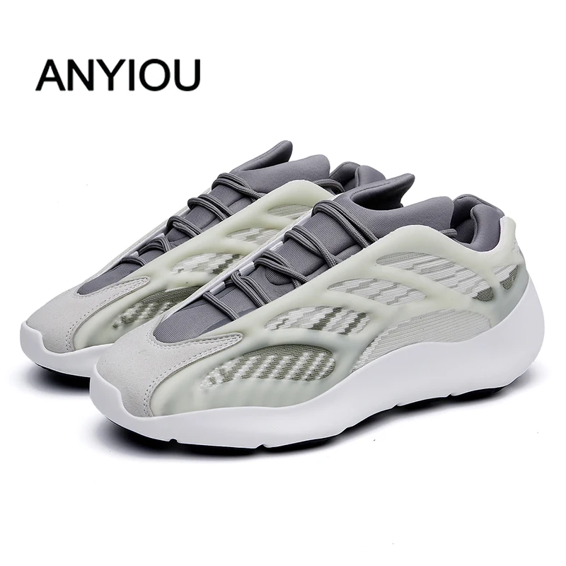 ANYIOU/брендовая дышащая Спортивная обувь для мужчин унисекс повседневная взрослых
