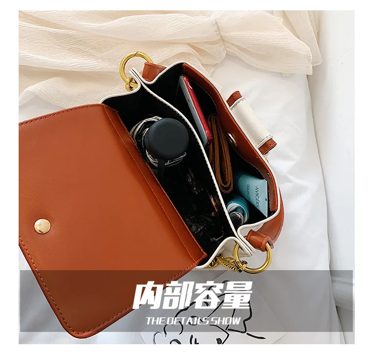 Женская летняя Новинка 2019 Корейская версия широкополосная сумка на одно плечо