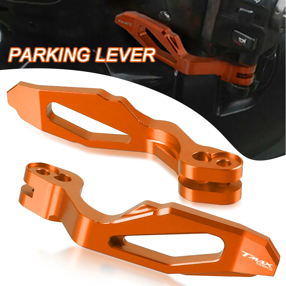 

For Yamaha TMAX 560 Motorcycle Accessories CNC Aluminum Parking Hand Brake Lever TMAX560 T-MAX560 T-MAX 560 Tech MAX 2020 2021