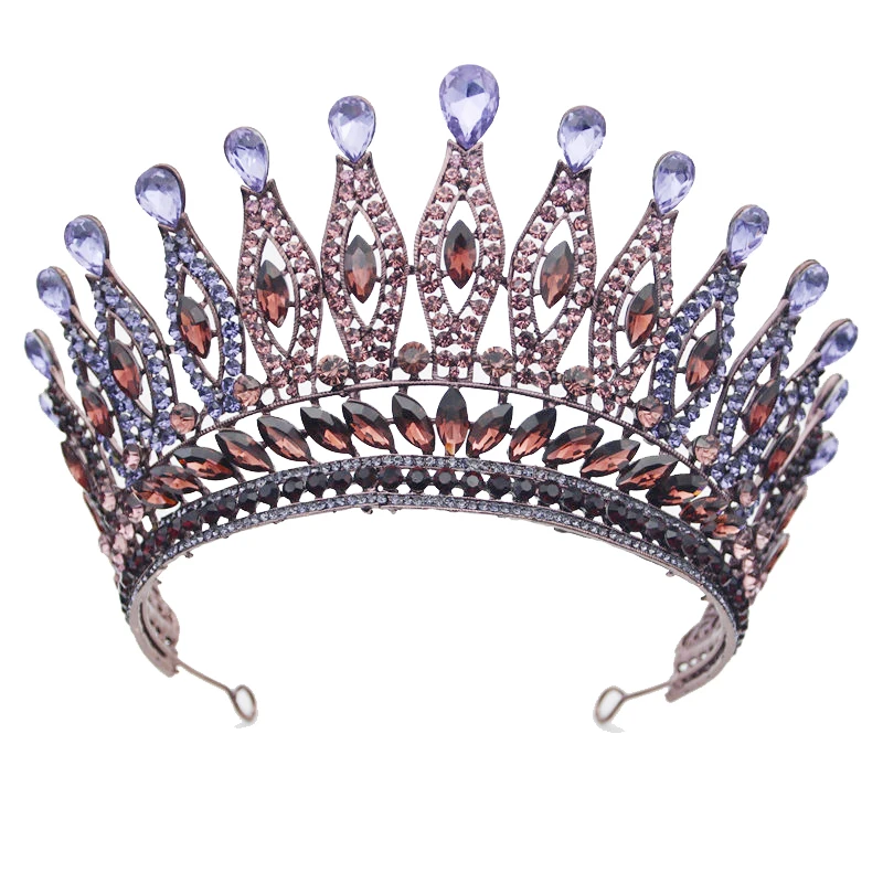 Новая великолепная искусственная Корона со стразами королевская королева