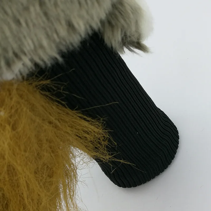 Плюшевый чехол для головы в виде белки гольфа Гибридный с изображением животных