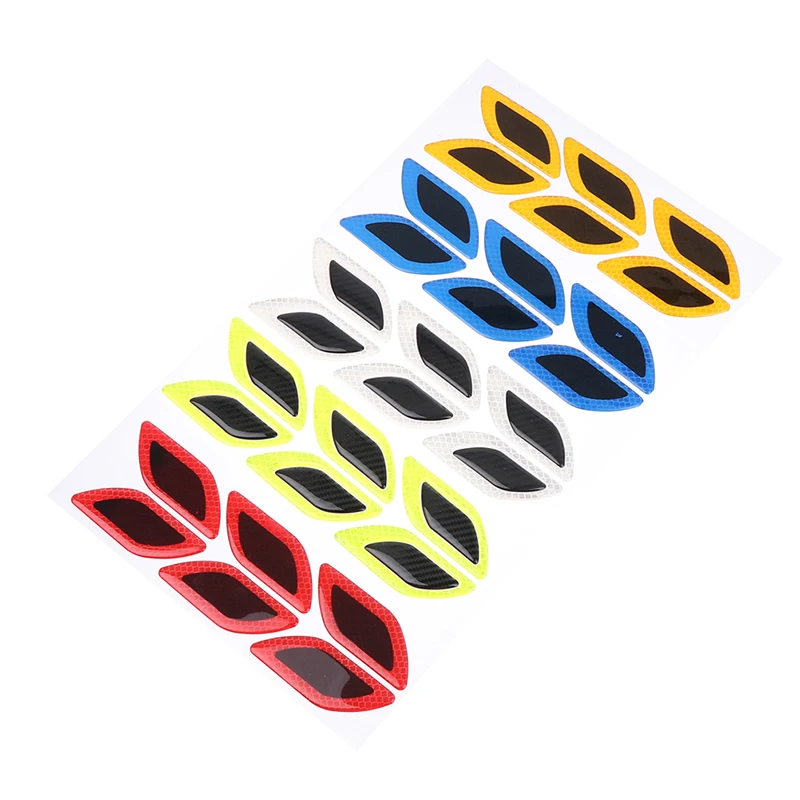 

6Pcs Car Sticker Truck Auto Motor Car Reflective Safety Warning Sticker