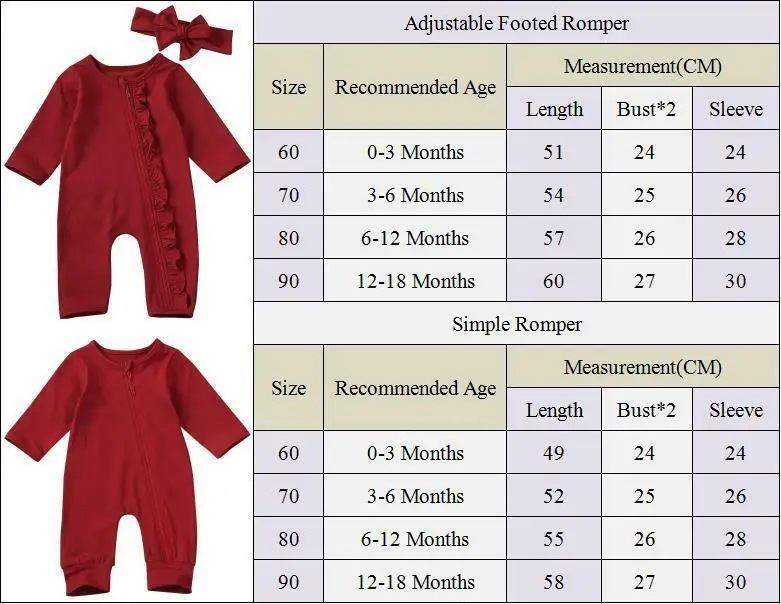 Комбинезон для новорожденных с длинным рукавом на молнии|Ромперы| |