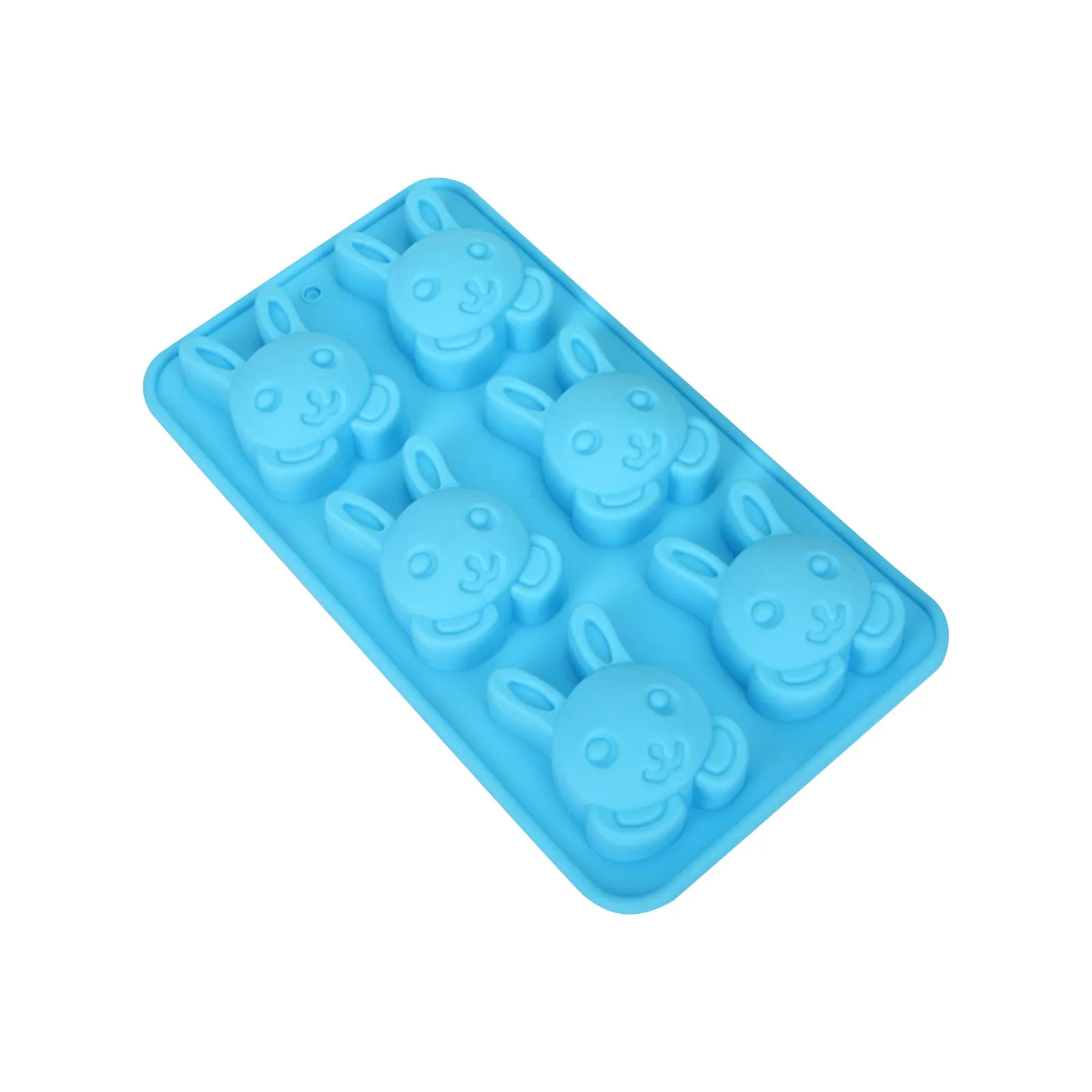 

Silicone Bunny Mold 3D Bakeware Easter Cake Mould Cartoon Bunny DIY Baking Tools Muffin Pudding Muffin Mold Kitchen Accessories