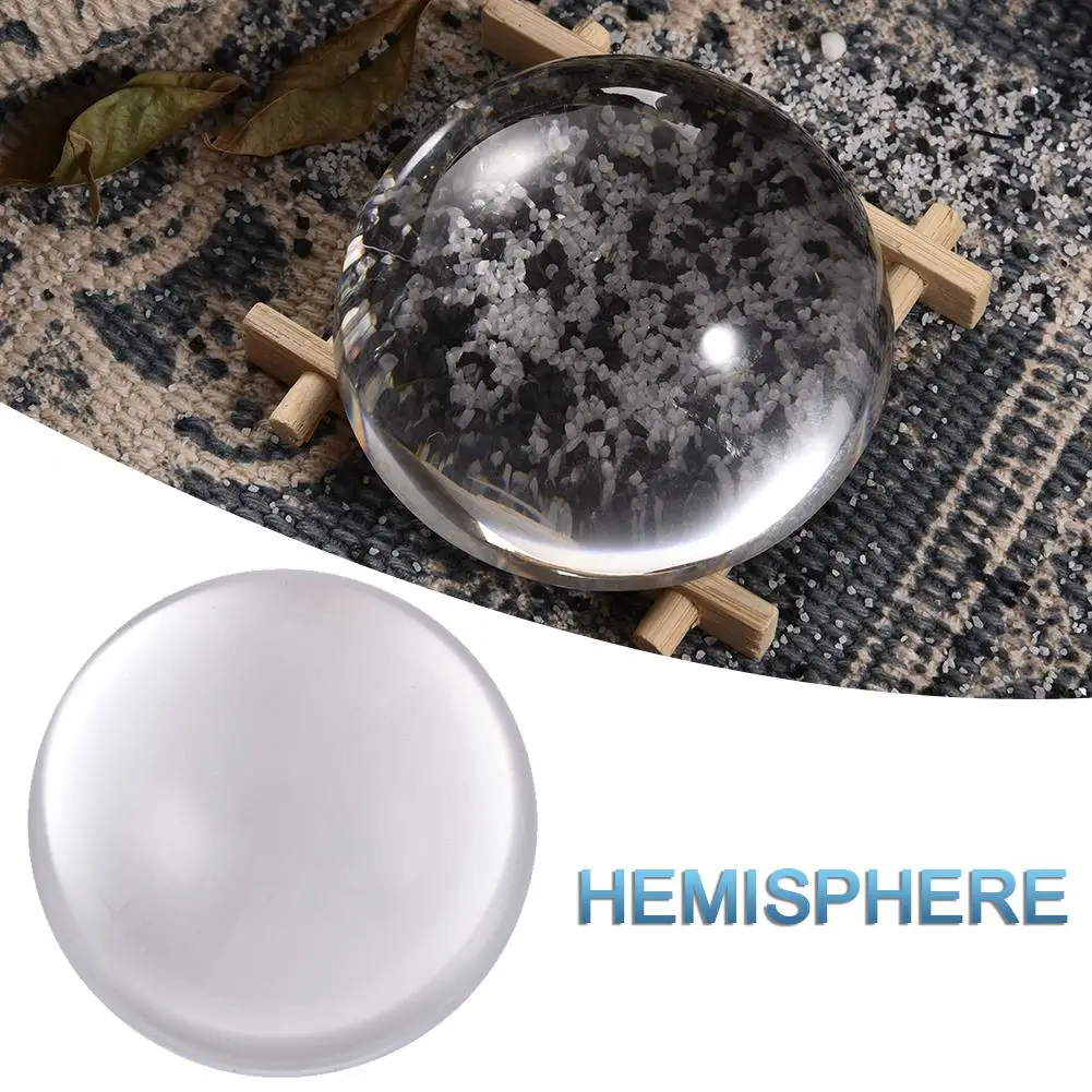 Увеличительное стекло пресс папье Купольные лупы полухрустальный шар 80 мм