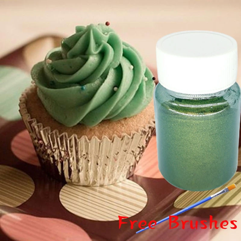 15 г съедобная Золотая пудра мусс торт помадка макарон украшение шоколада