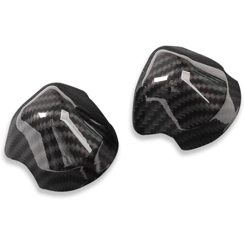 

Крышка ремня безопасности для салона автомобиля, отделка, литье, декоративная рамка для Ford Mustang 2015 + аксессуары (углеродное волокно)