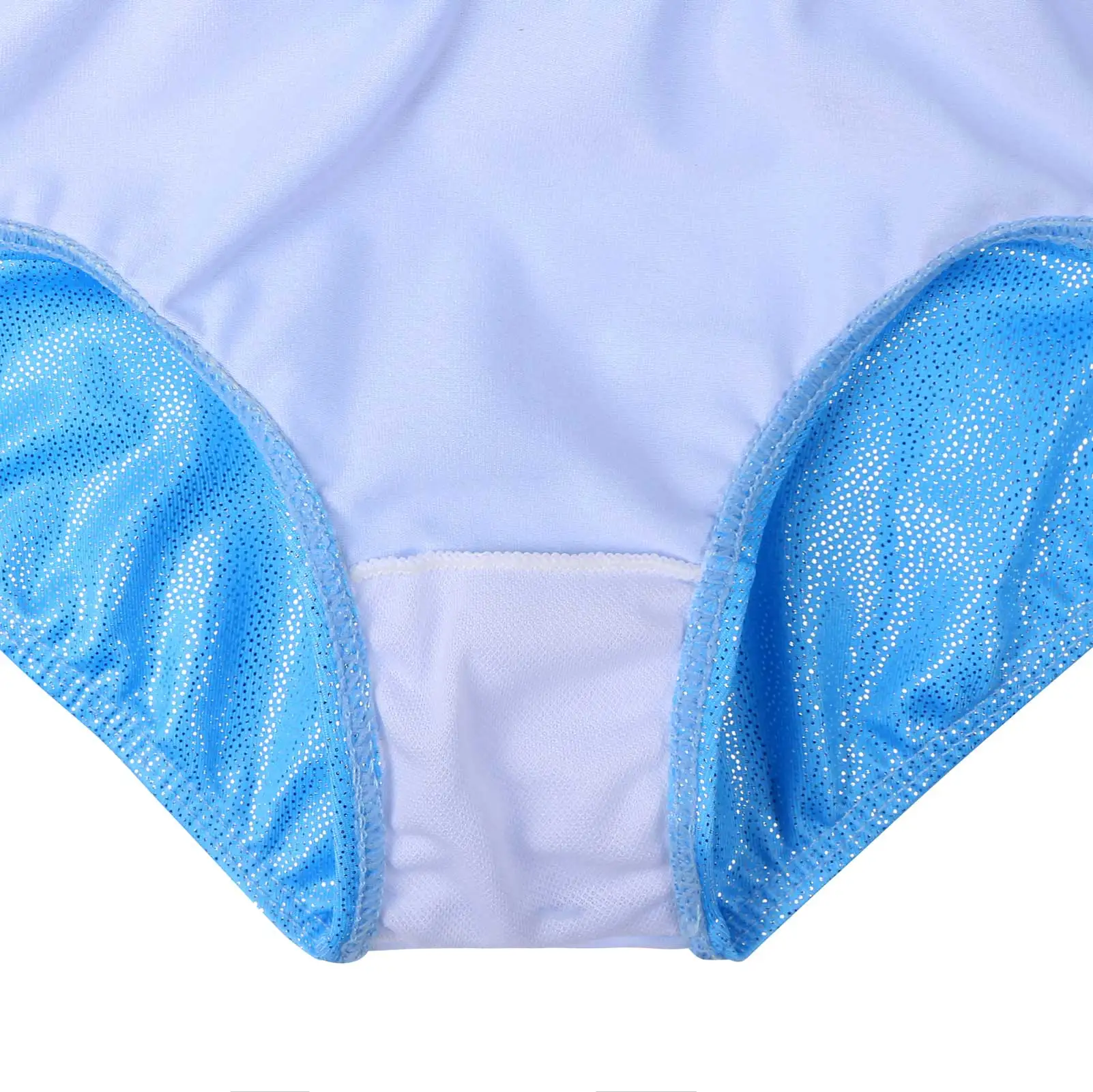 

BAOHULU Girls Lace Dress Long Sleeve Tulle Ballet Skirt Snowflake Print Sequin Ballerina Dance Practice Outfit Dress for Girls