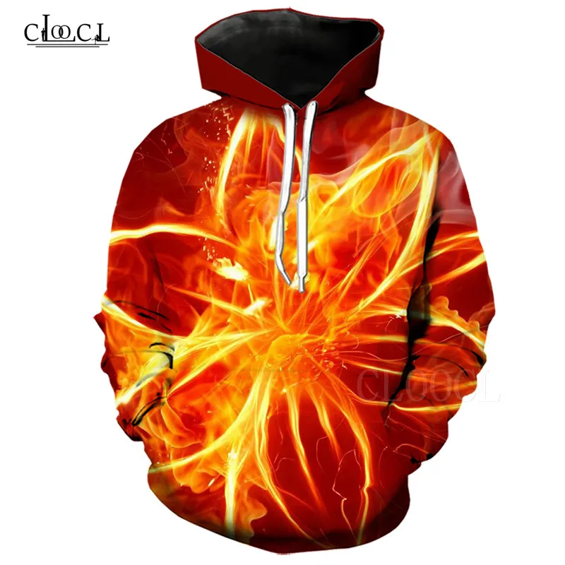 3D толстовки с принтом пламени и цветов уличная одежда свитшот для женщин мужчин