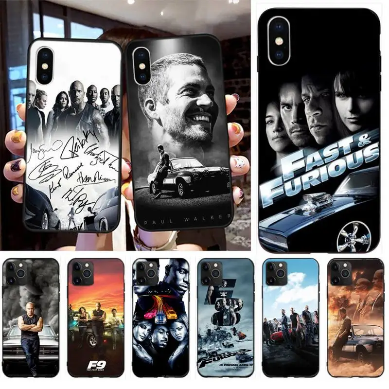 

Fast And Furious Moive Phone Case For Iphone 6 6s 7 8 Plus XR X XS XSmax 11 12 13 Pro Mini Max