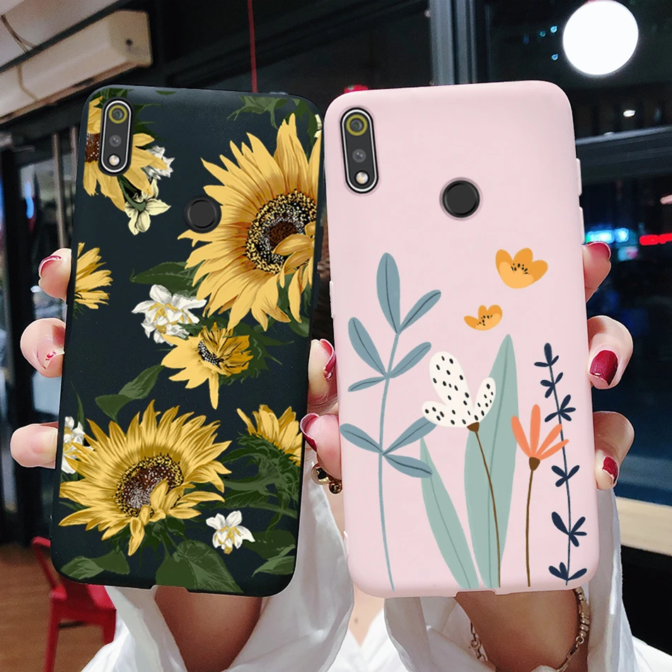 Силиконовый чехол с сердечками для OPPO Realme 3 3i Realme3 Pro задняя крышка противоударный