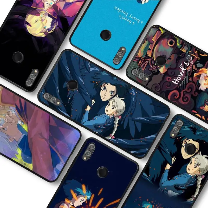

Studio Ghibli Howl's Moving Castle Phone Case For Huawei honor10Lite 10i 20 8x 10 Funda for Honor9lite 9xpro Back Coque