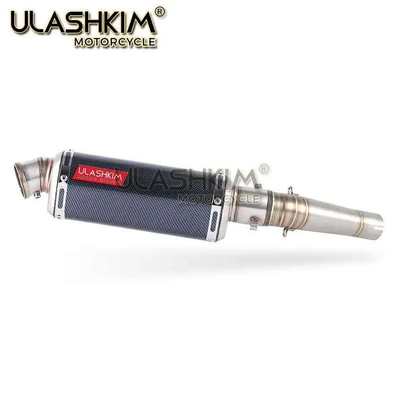 Выхлопная труба глушителя из углеродного волокна для мотоцикла Слип-он Escape DB-KILLER