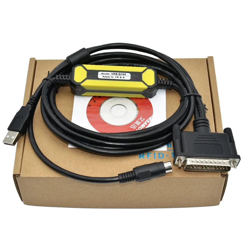 USB-SC09 подходит для Mitsubishi FX/A серии PLC Кабель для программирования дизайн SC-09 - Цвет: Economic Version