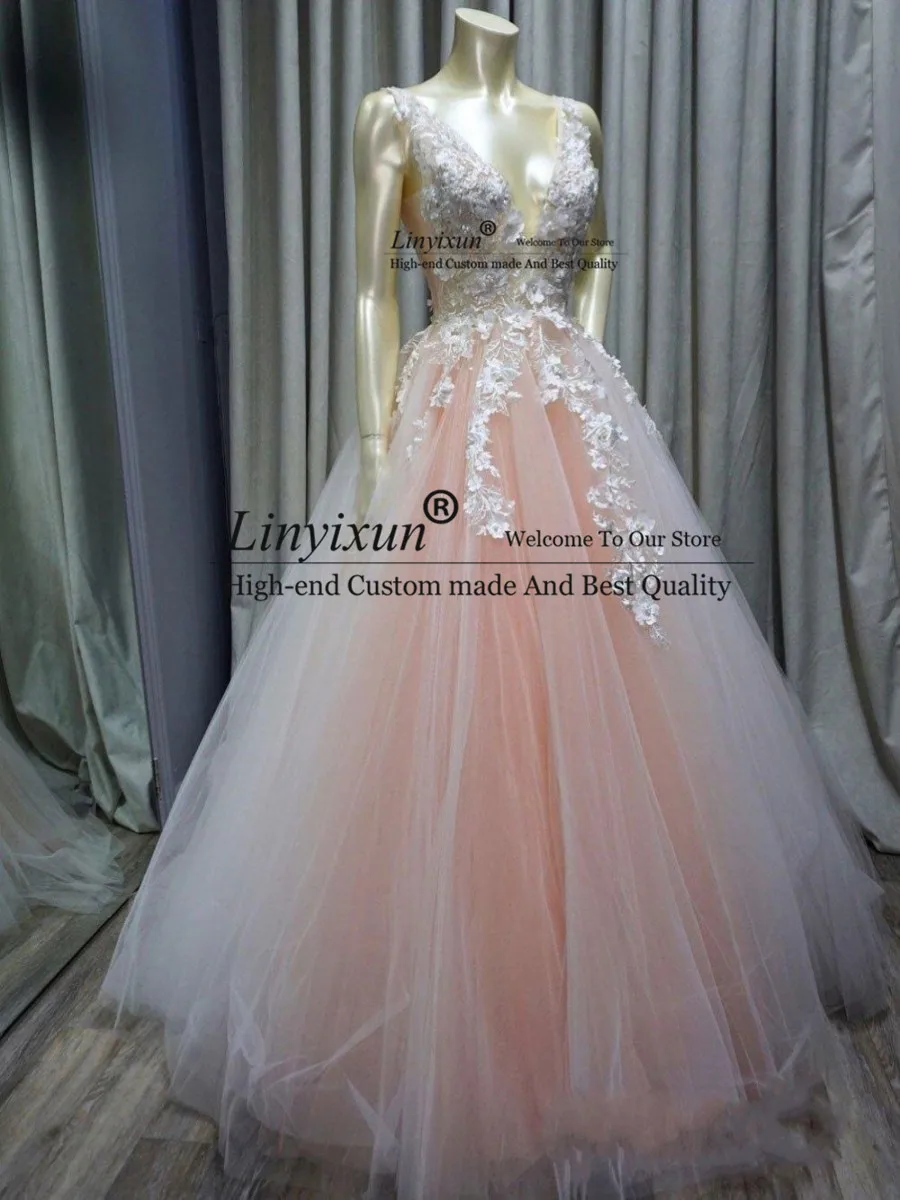 Романтичный дизайн принцесса розовая Румяна для выпускного вечера платья