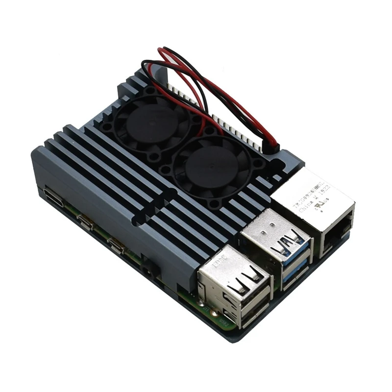 Для Raspberry Pi 4 Модель B 2G RAM DIY Kit Поддержка Wi-Fi Bluetooth с алюминиевым CNC сплавом защитный