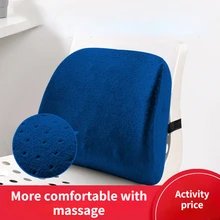 Almofada da cintura escritório cintura travesseiro voltar almofada assento de maternidade memória algodão bonito travesseiro almofadas ao ar livre artigos do agregado familiar (4)