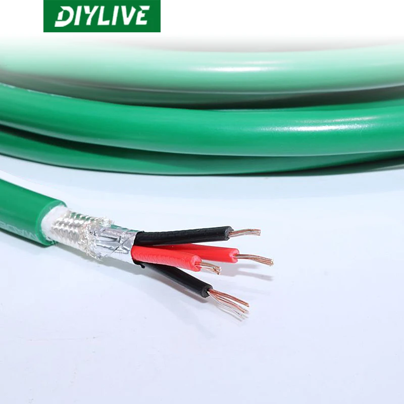 Кабель сигнала DIYLIVE McIntosh 4 ядра медь посеребренный кабель RCA двойной аудиокабель