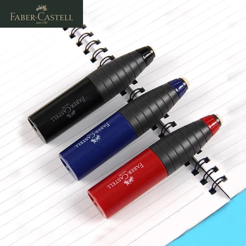 Многофункциональная точилка для карандашей FABERCASTELL с ластиком креативная ручка