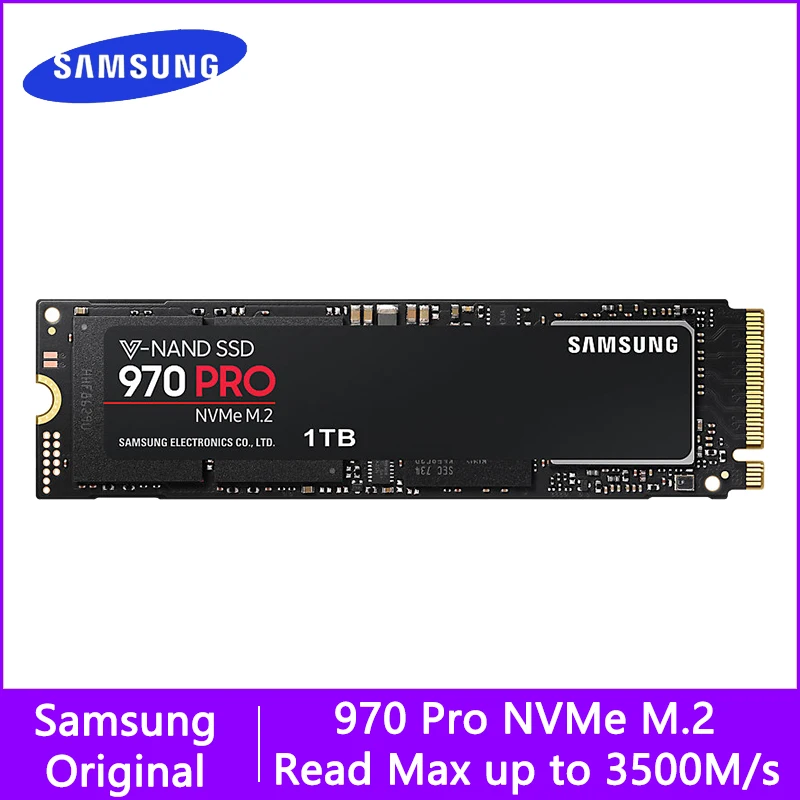 Samsung HDD 512GB 1TB 970 RPO NVMe M.2 Internal SSD Solid State Hard Disk NVMe 970 RPO SSD PCIe 3.0 x4, NVMe 1.3