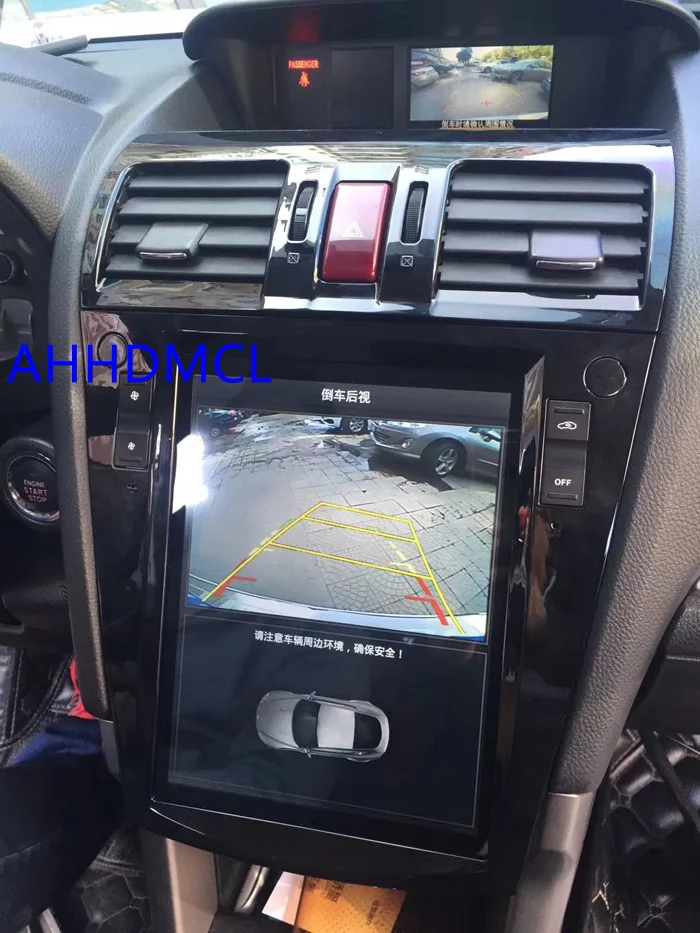 Мультимедийный плеер в стиле Тесла автомобильный стерео проигрыватель на Android с