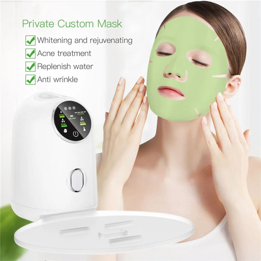 

Face Mask Maker Machine Automatic Machine with Collagen Tablets Screen Touching Fruits and Vegetables Skin Care Mask Machine