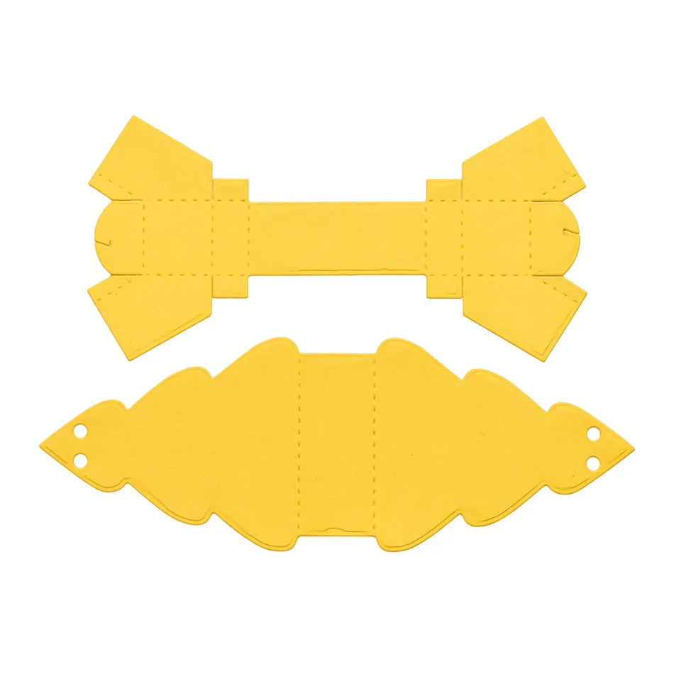 GJCrafts шаблоны для коробок металлические режущие штампы Новинка для трафарет для скрапбукинга альбом бумага декоративная открытка Рождественская коробка трафарет ремесло штампы