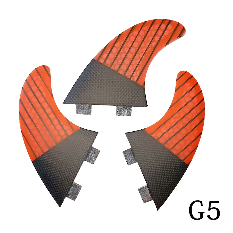 BiLong FCS Performance core PCC три набора плавников для серфинга 3 плавника G5 Размер