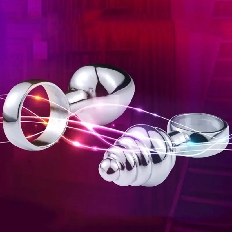 1 шт. Анальная пробка из нержавеющей стали бусина стимулятор секс игрушки