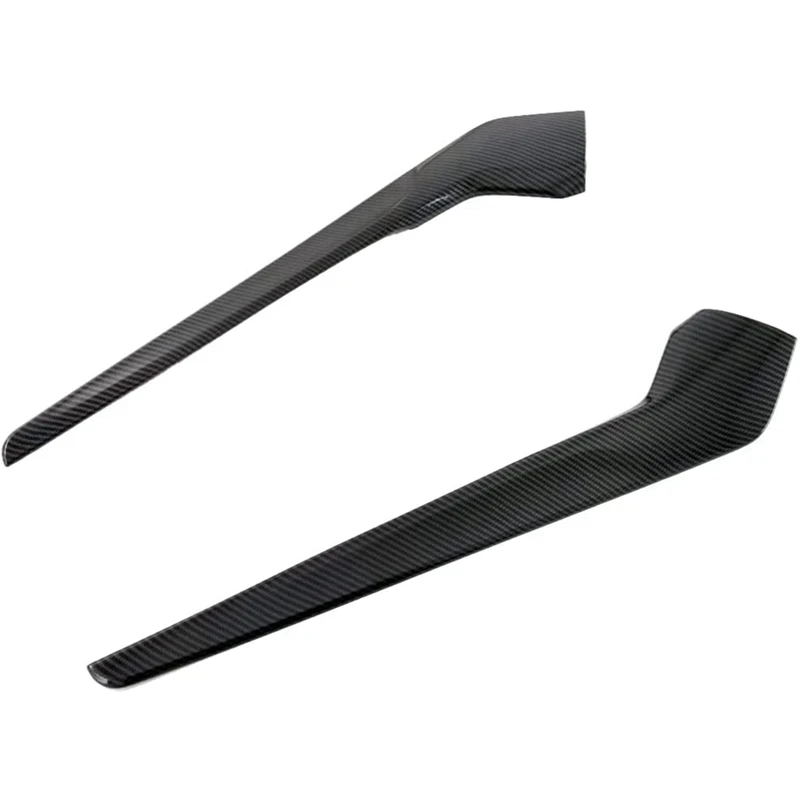 

For 11Th Gen Honda Civic 2022 Carbon Fiber Central Control Gear Panel Side Strip Cover Trim Decor Sticker Accessories