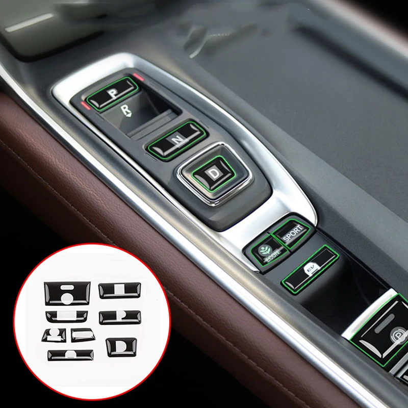 Черный ABS внутренний переключатель переключения передач защитная крышка для Honda