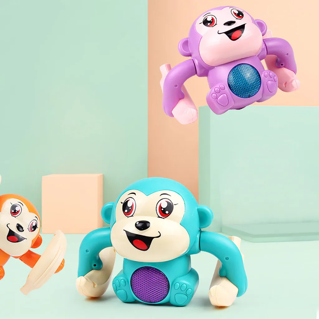Детская игрушка-обезьянка с голосовым управлением электрические игрушки для