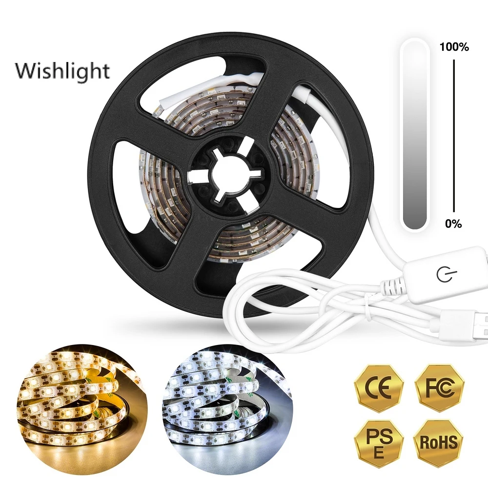 Сенсорный Сенсор IP65 Водонепроницаемый постоянного тока с питанием от USB 1/2/3 м