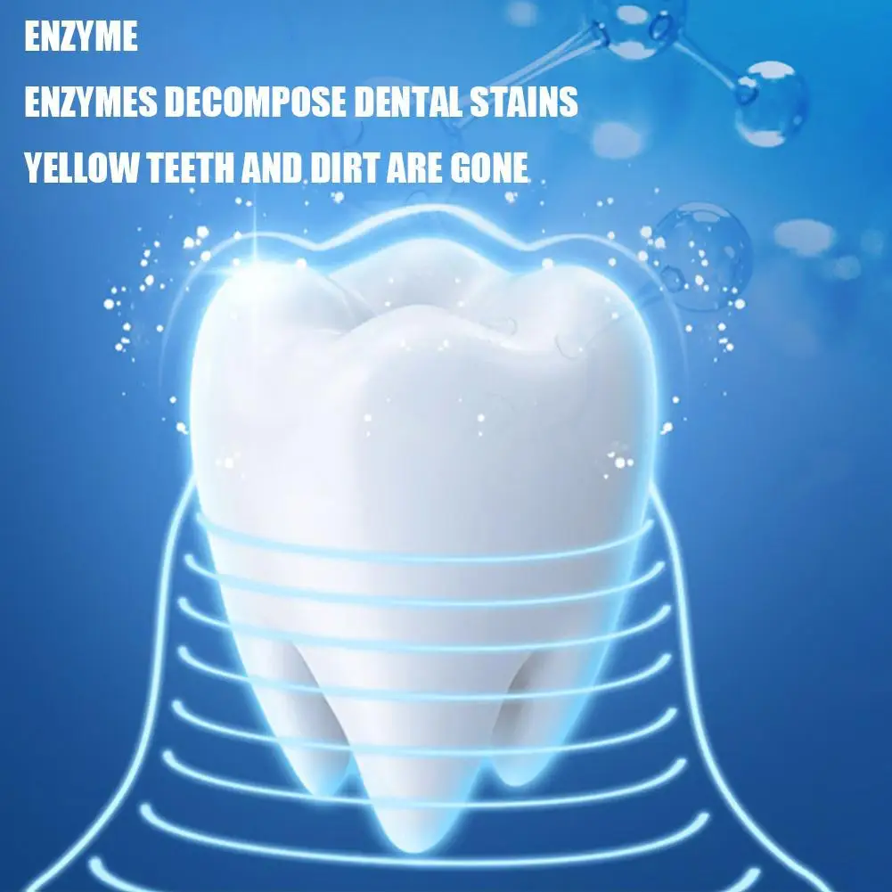 

110g Teeth Whitening Soda Toothpaste Cleaning Hygiene Whitening Removal Bleeding Toothpaste Gums Day Stain Fight Night Teet B0M9