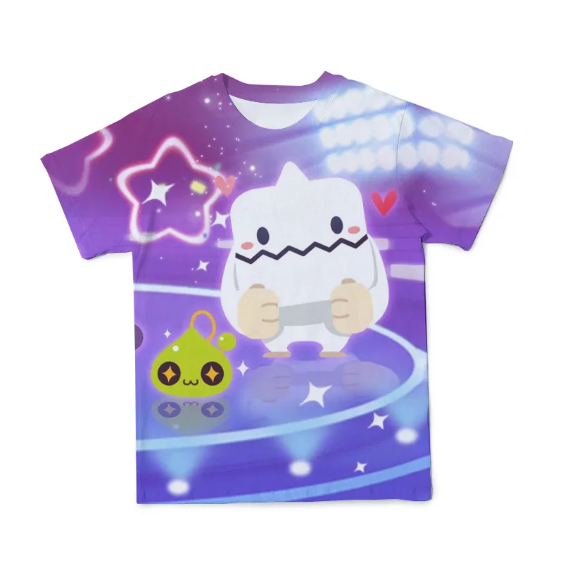 

Summer boy or girl teen t-shirt 3D printing printing short sleeve round neck t-shirt hot sale t-shirt for kids 3T-15T years old