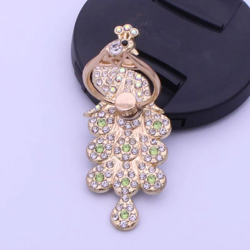 Новинка Роскошный металлический кронштейн для кольца с возможностью вращения на