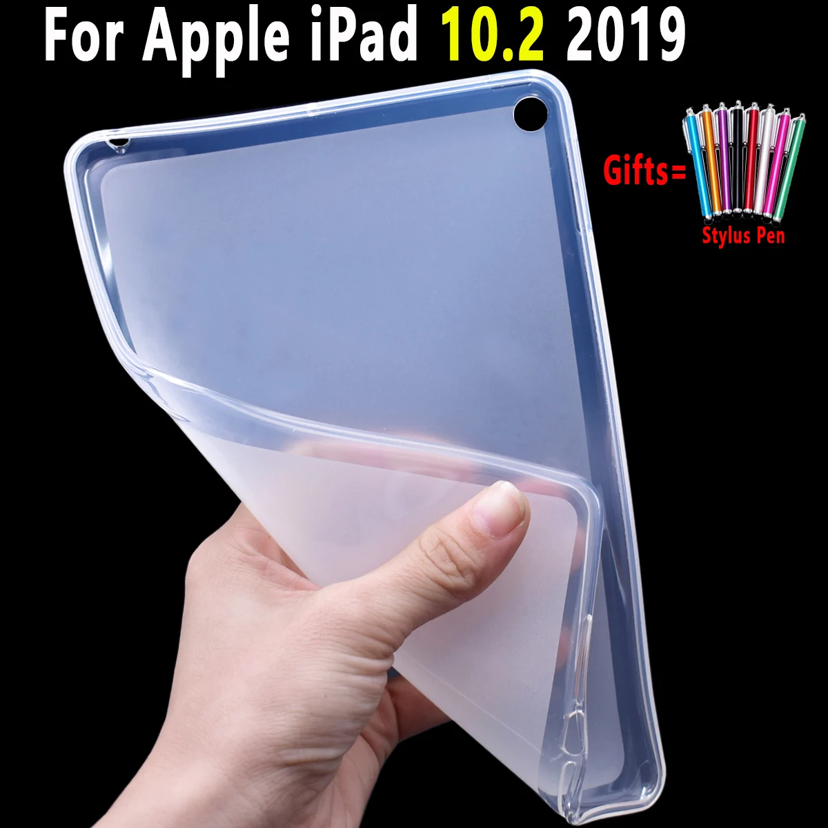 Чехол для Apple iPad 10,2 чехол iPad 7 7-го поколения A2197 A2200 A2198 A2232 тонкий мягкий Силиконовый ТПУ Матовый чехол