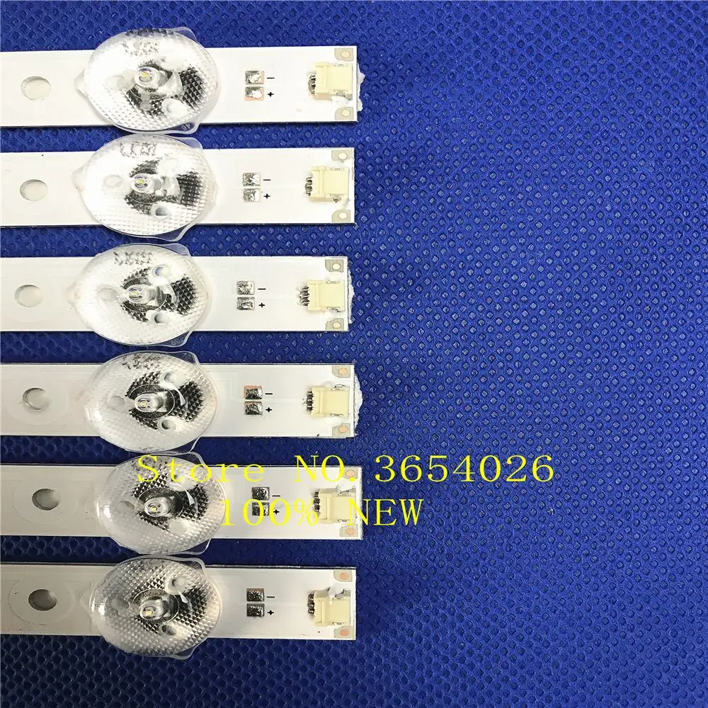 Светодиодный фонарик с подсветкой For32inhc Hisense 3 шт. SVJ320AG2 SVJ320AK3 светодиодный 130307 1 = 6