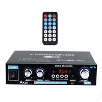 ak35 800w home car amplifiers 2 channel bluetooth 5 0 surround sound fm usb remote control mini hifi digital amplifier stereo