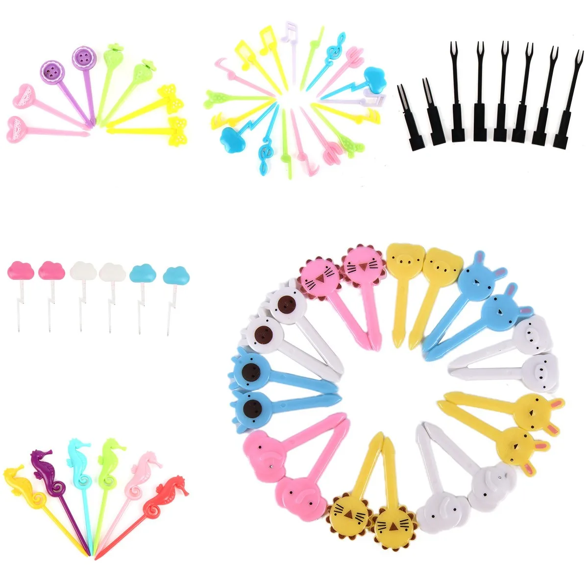 

6-18 шт., вилки для фруктов на ферме