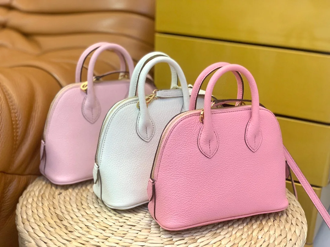 

Classic Women Handbag One Shoulder Bag Crossbody Bag Genuine Sheepskin Leather The New Style Fashion High Quality 6color 18cm