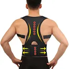 Ортопедический Магнитный поддерживающий пояс для спины, Корректор осанки, корсет для плеч и позвоночника, выпрямитель, бандаж для спины, 2021