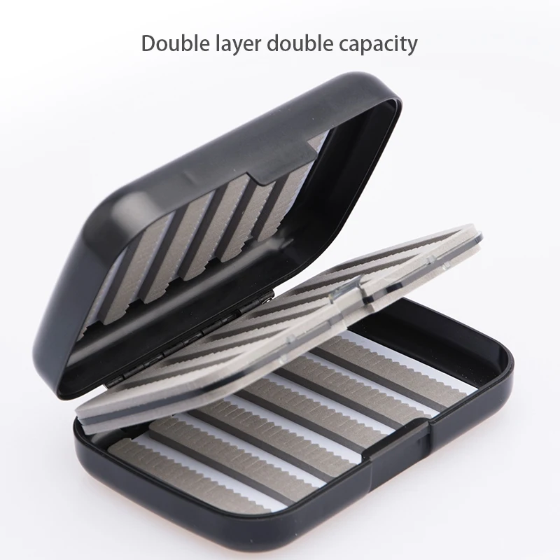 Fly Fishing мухи коробка Водонепроницаемая форель басы для рыбной ловли снасти Крючки