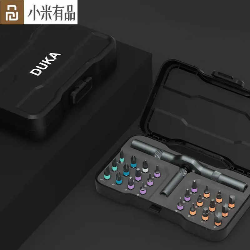 Набор инструментов Youpin Duka RS1 24 в 1, набор инструментов для механических инструментов, гаечный ключ, торцевая отвертка, трещотка, набор ключей, набор инструментов для ремонта «сделай сам»