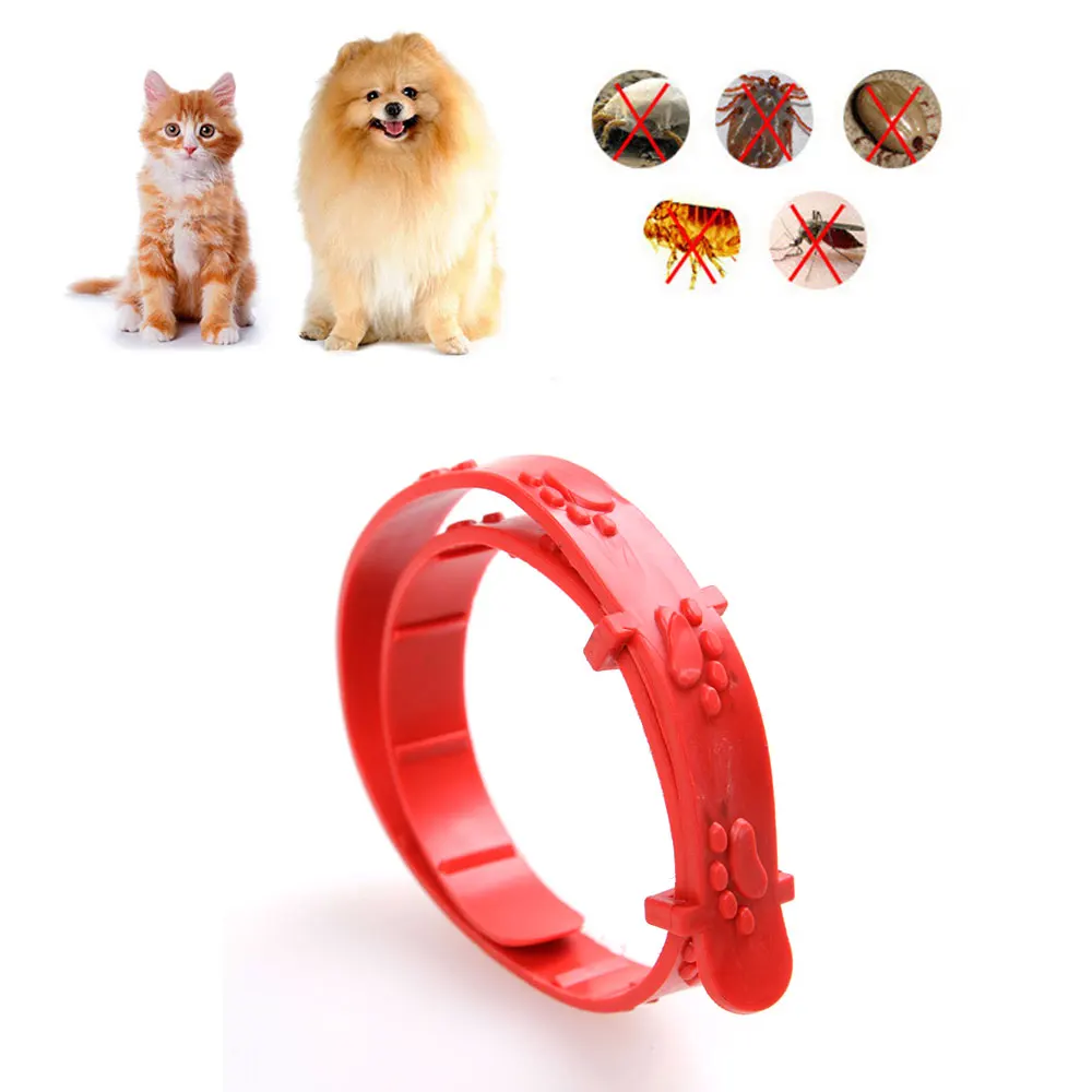 1 шт. антиблошиный ошейник для защиты от клещей комаров насекомых регулируемый
