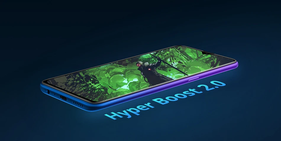 DHL Быстрая сотовый телефон Oppo Realme Q Snapdragon 712 Android 9,0 6," полный экран МП 5 камер 8 Гб ram 128B rom