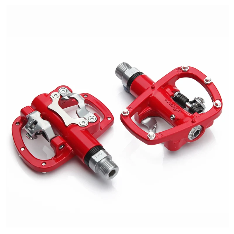 MTB горный велосипед бесклипсовый авто замок педали с бутсами SPD совместимый