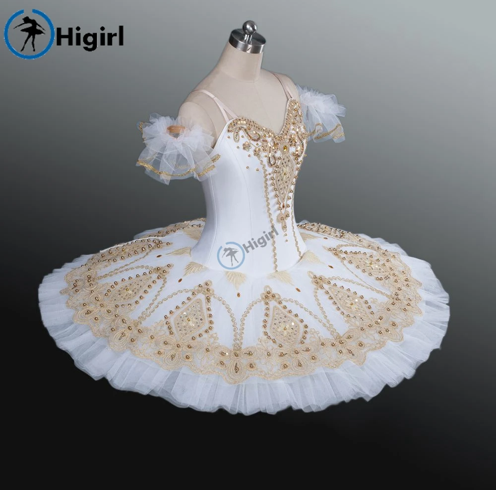 Белое золото балетная пачка для девочек женская классическая белая балетные